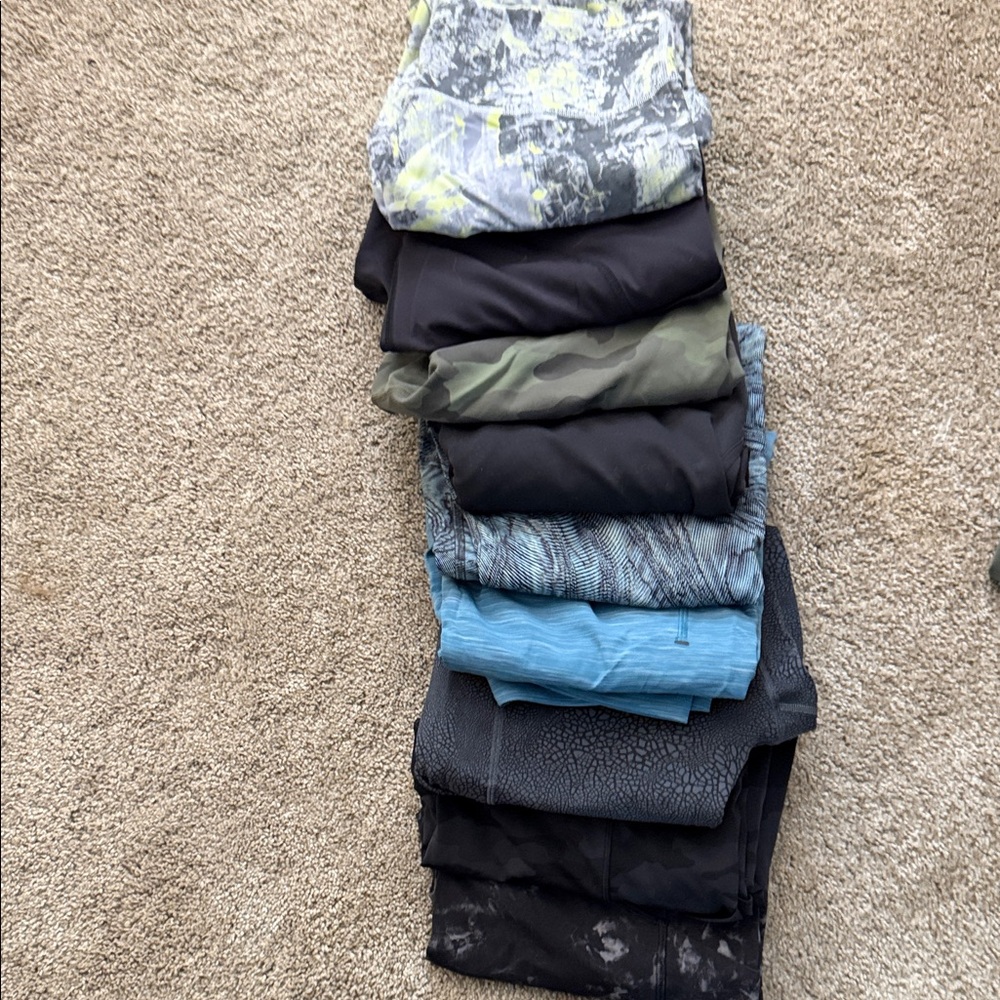 Lulullemon athletic Bottoms Collection( 9 pairs)